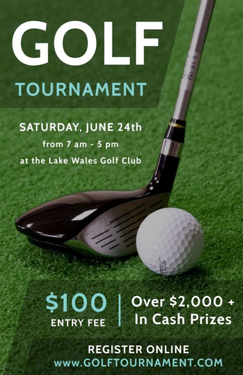 Free Customizable Golf Tournament Flyer Templates .